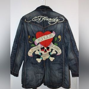 Ed Hardy Denim Jacket
Mens M